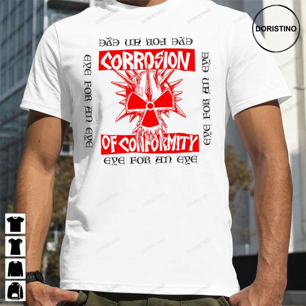 Eye Foe An Eye Corrosion Of Conformity Limited Edition T-shirts